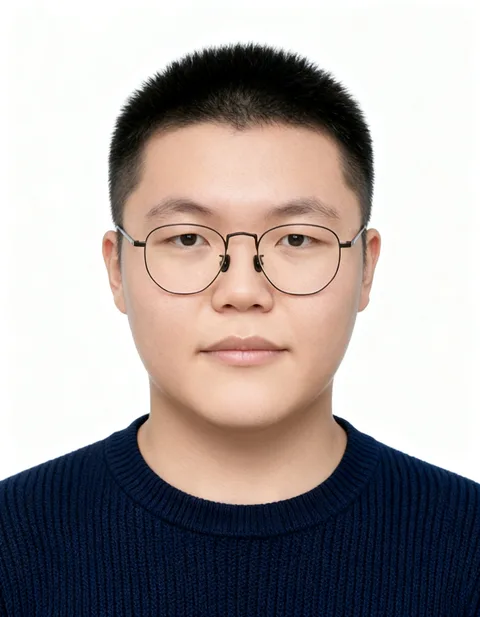 20대 남성 고객의 인핸즈 AI 증명사진 제작 결과 (3번째 사진)